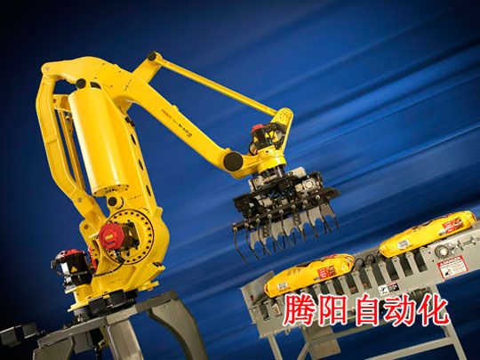 川崎碼垛機器人飼料碼垛機械手視頻